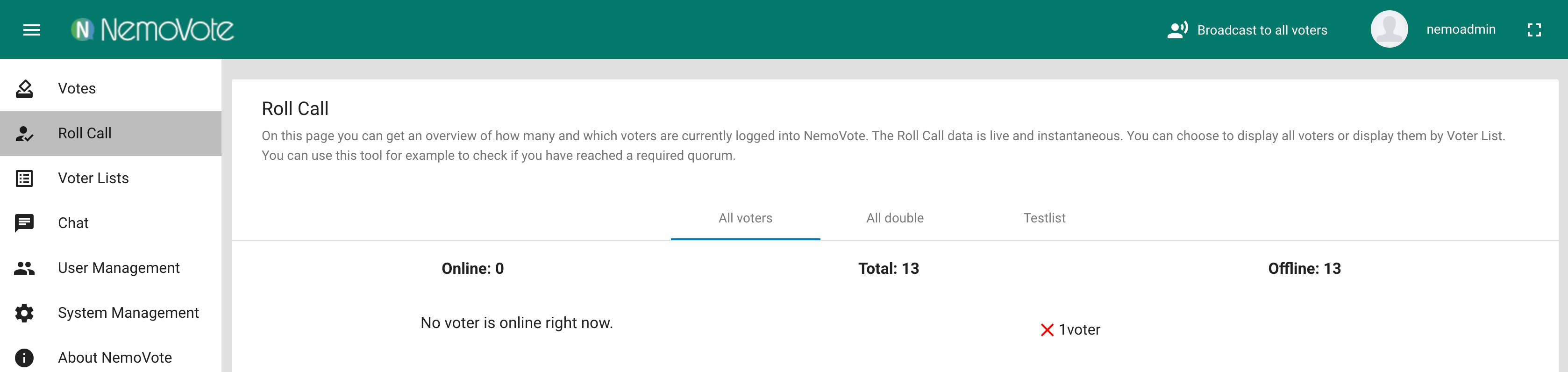 NemoVote Screenshot 5