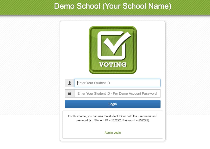 Voting 4 Schools Screenshot 1