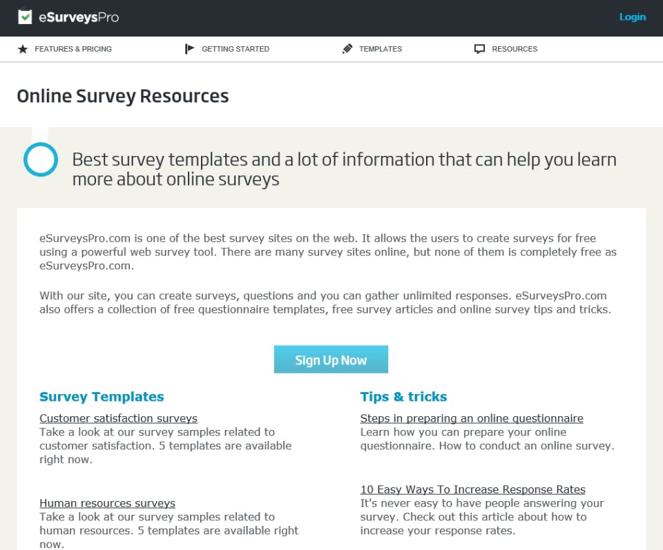 eSurveysPro.com Screenshot 5