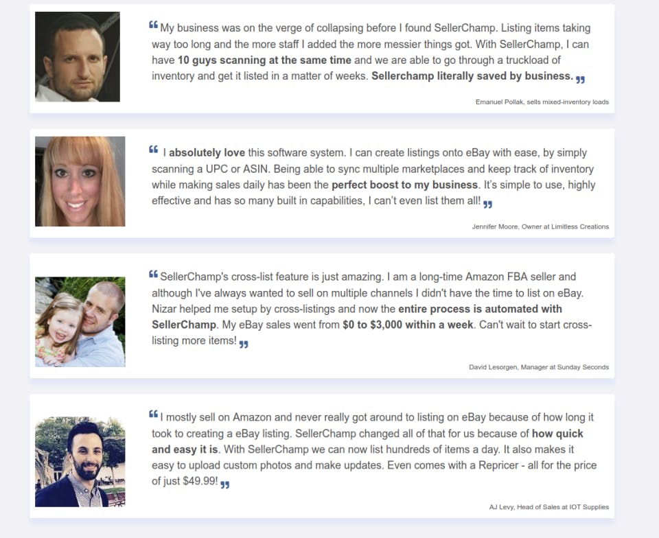 SellerChamp Screenshot 1