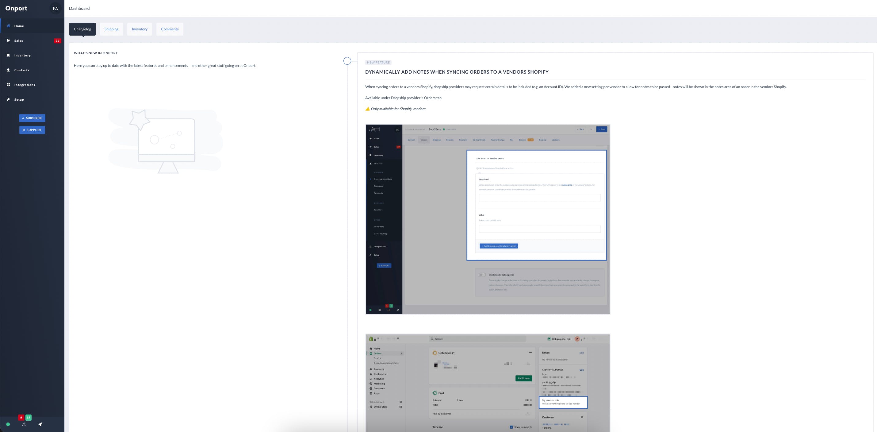 Onport Screenshot 1