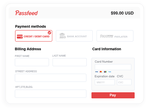 Passfeed Screenshot 2