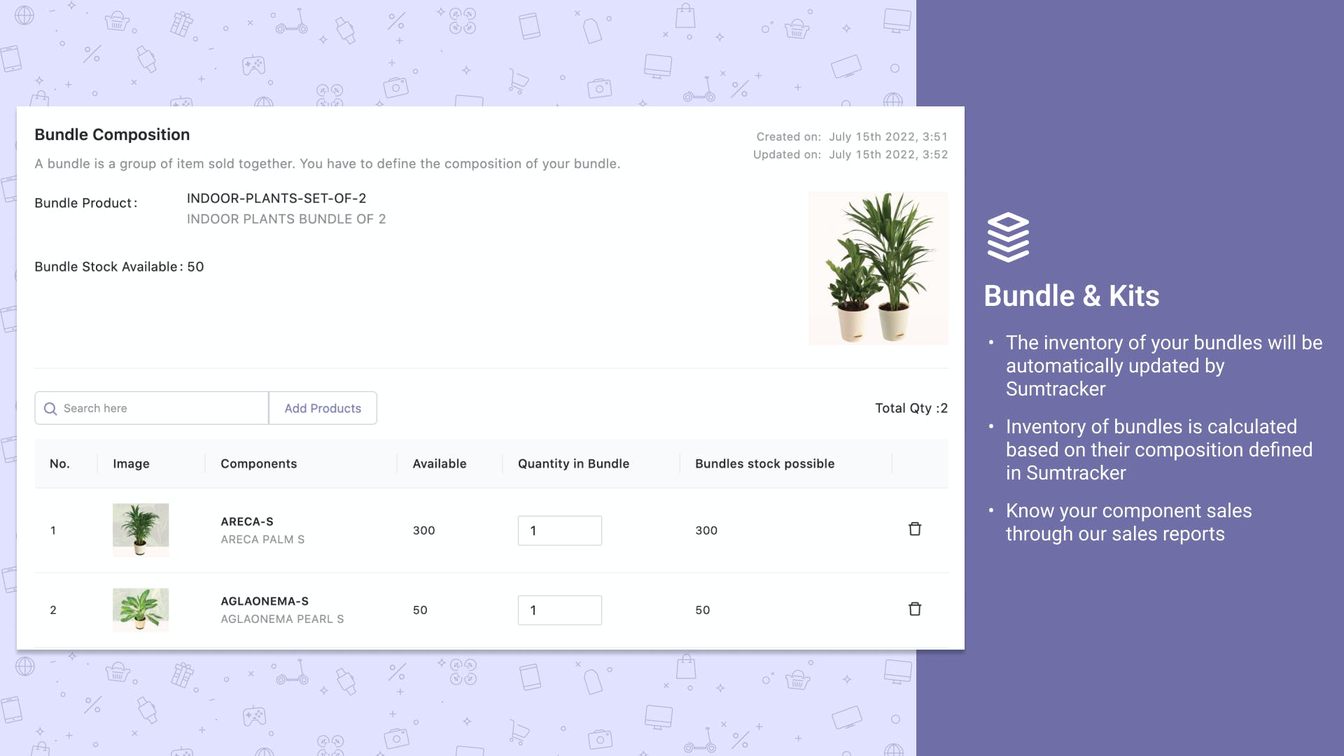Sumtracker Screenshot 2