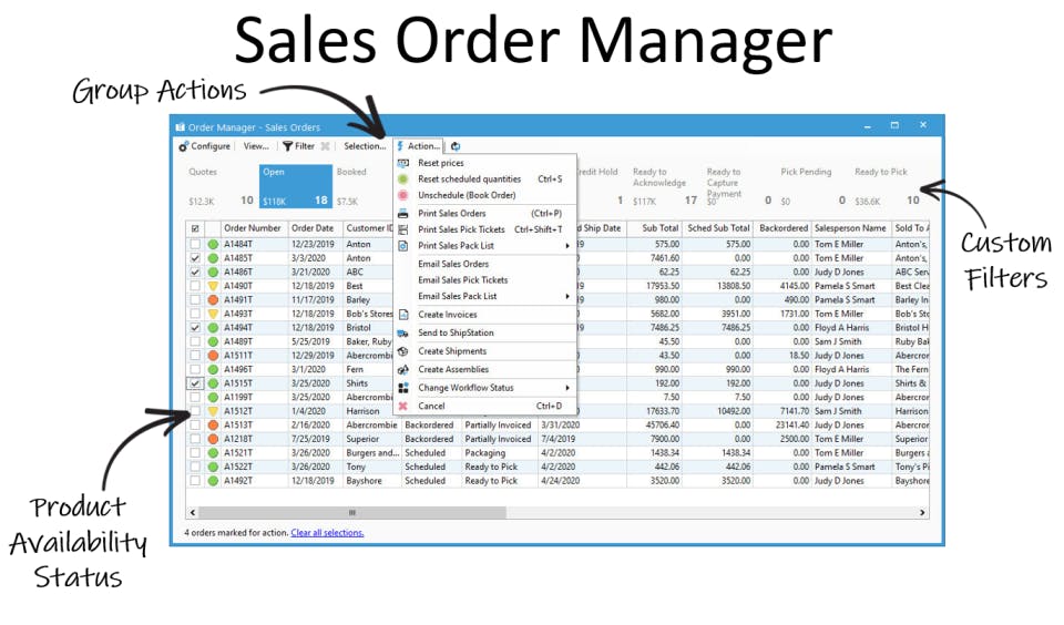 Acctivate Inventory Management Screenshot 1