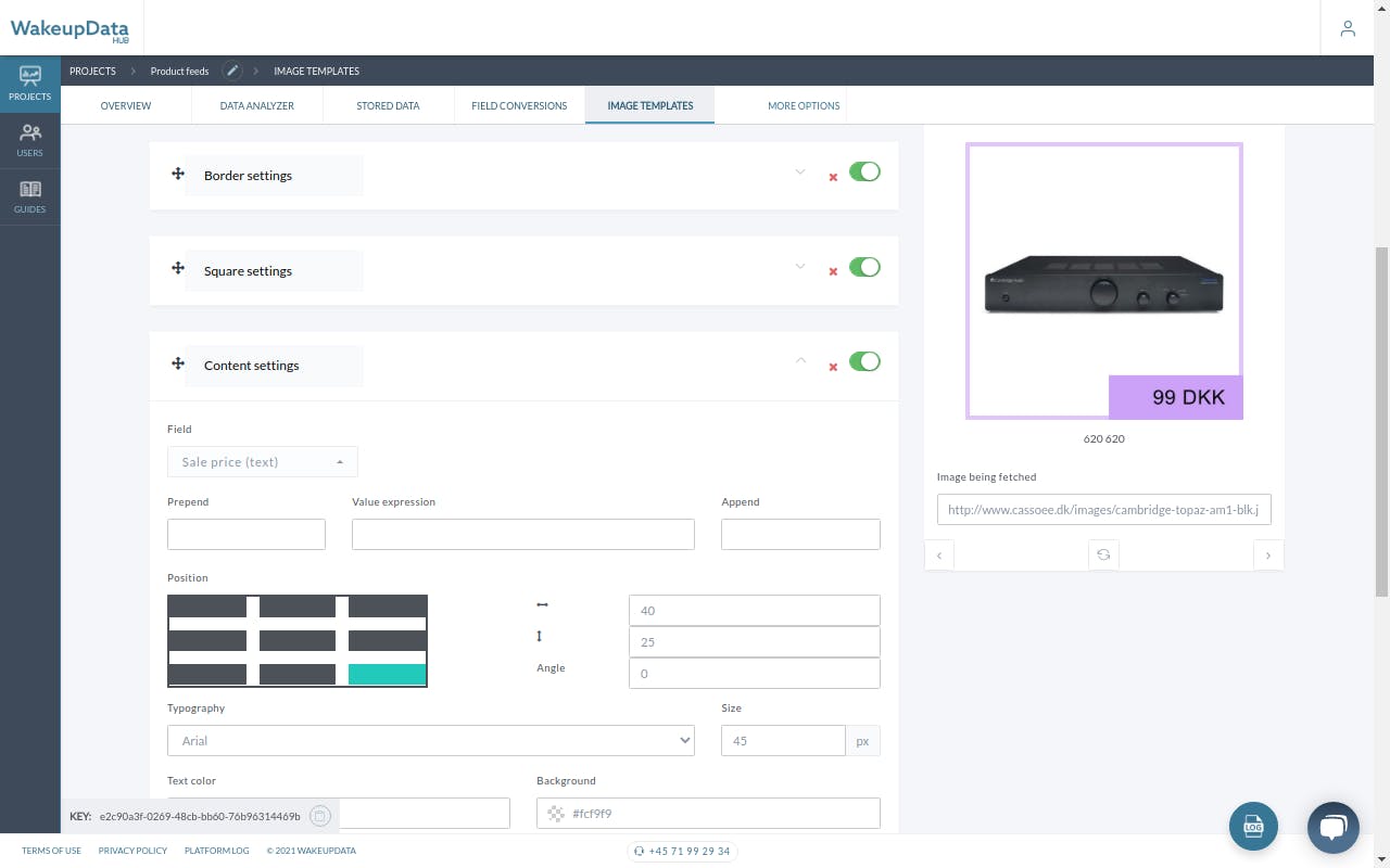 WakeupData Screenshot 3