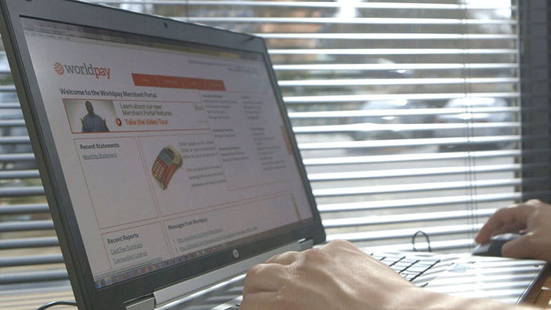 Worldpay Screenshot 2