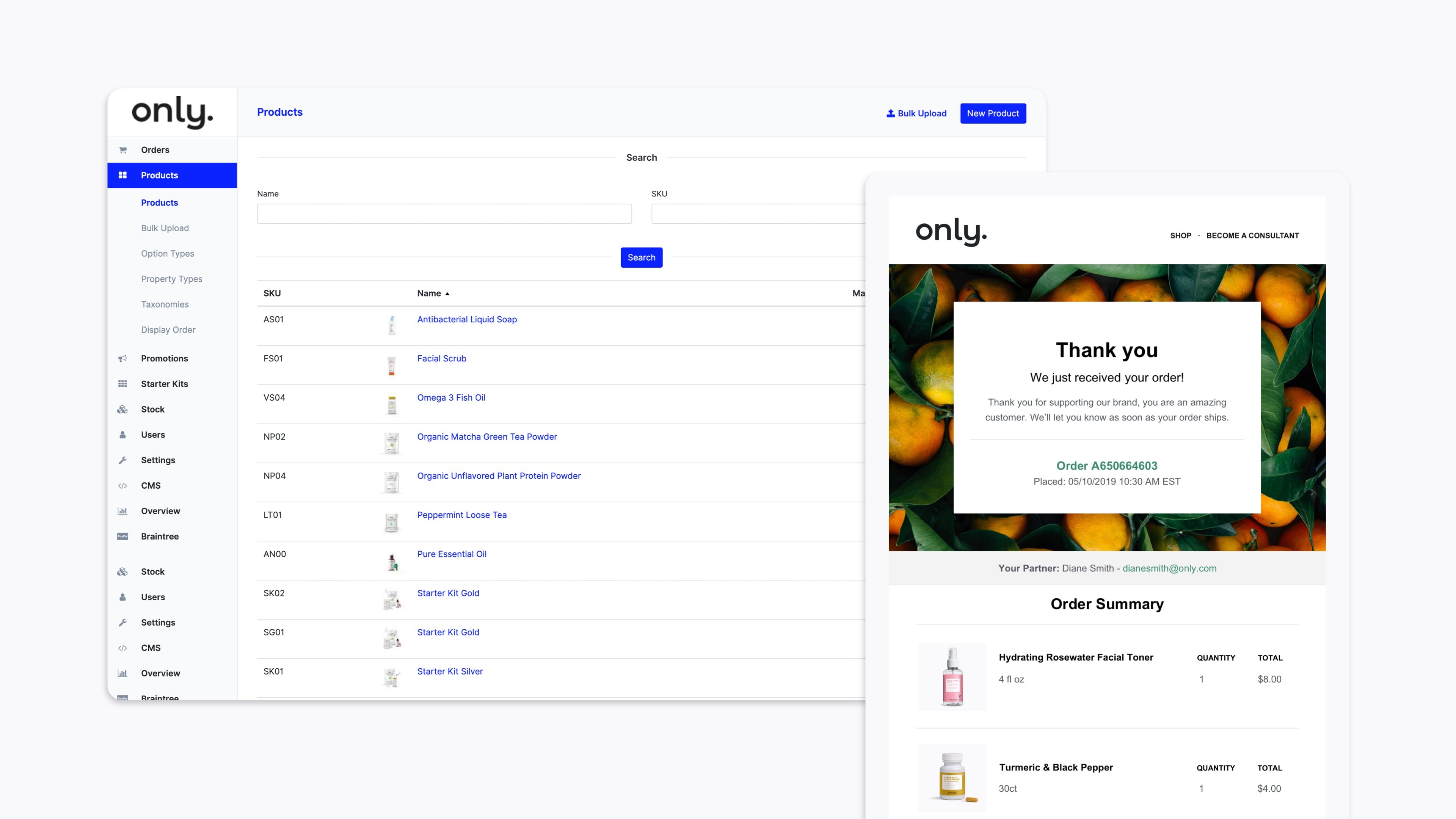 Paragon Commerce Screenshot 1