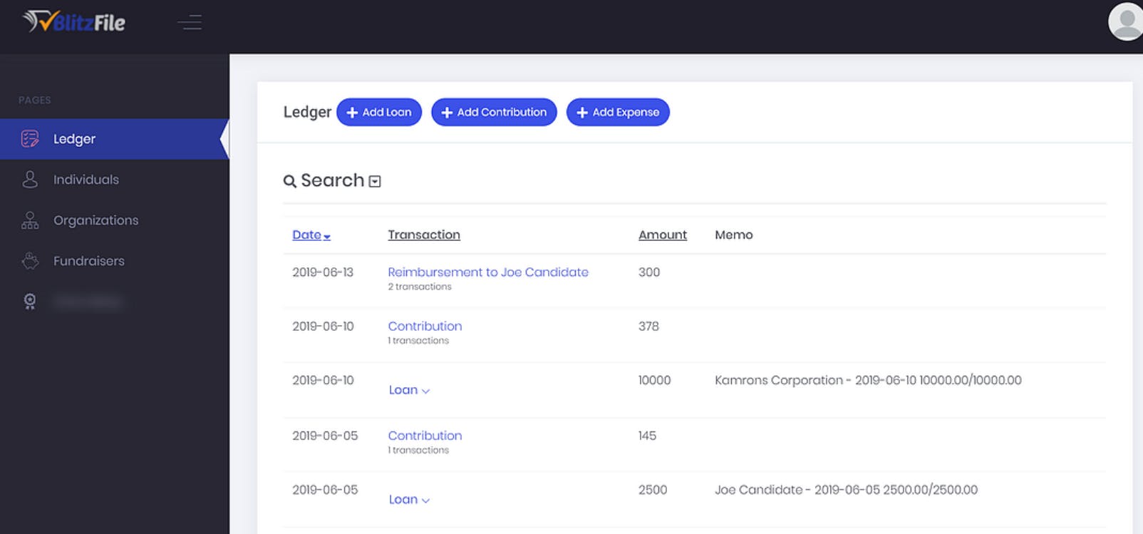 Blitzfile Screenshot 1