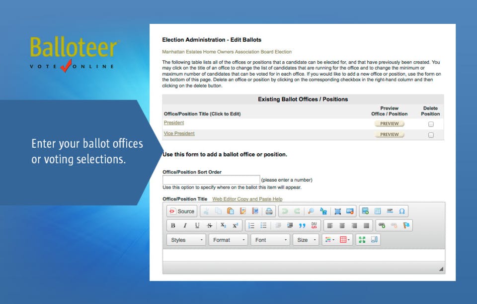 Balloteer Screenshot 1