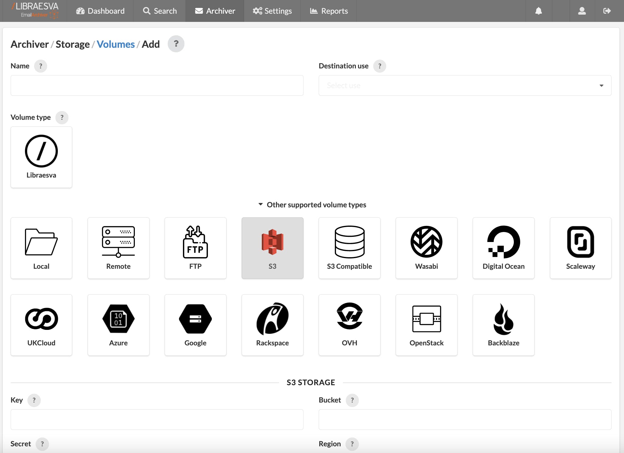 Libraesva Email Archiver Screenshot 3