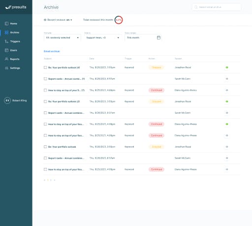 Presults Screenshot 1
