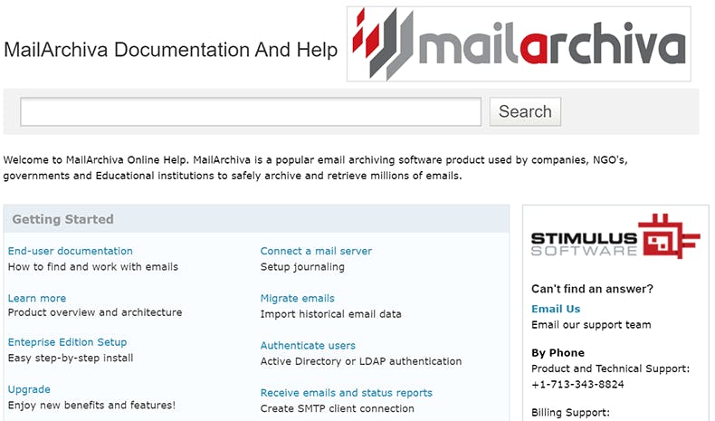 MailArchiva Screenshot 4