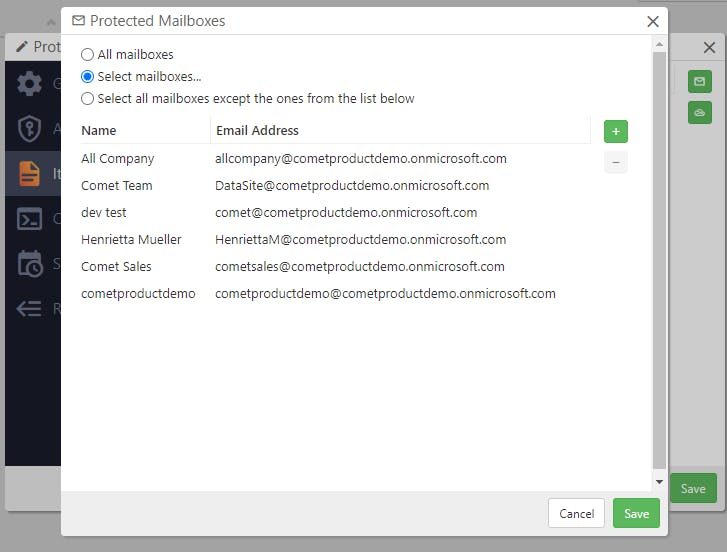 Comet Backup Screenshot 3