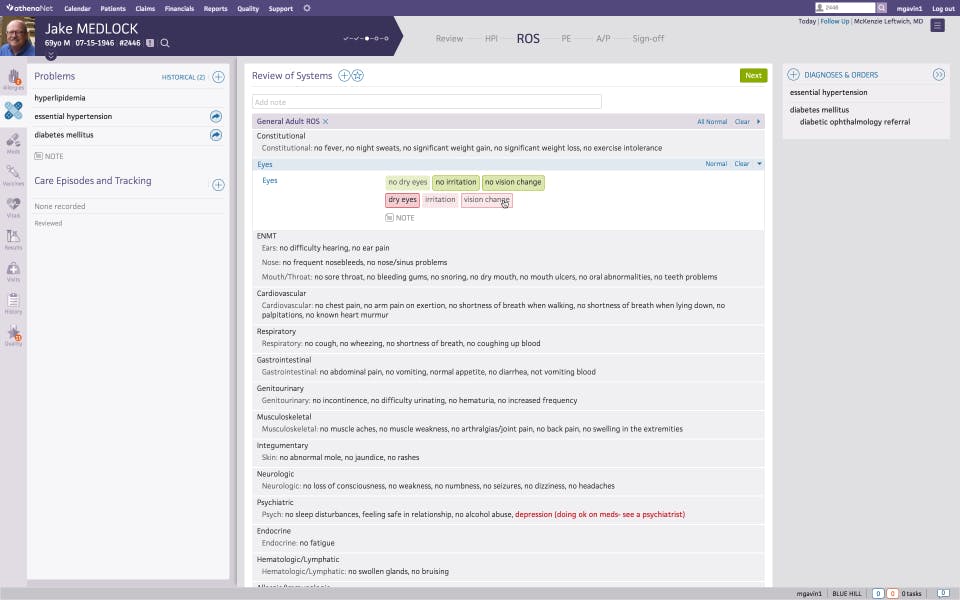 athenaOne Screenshot 2