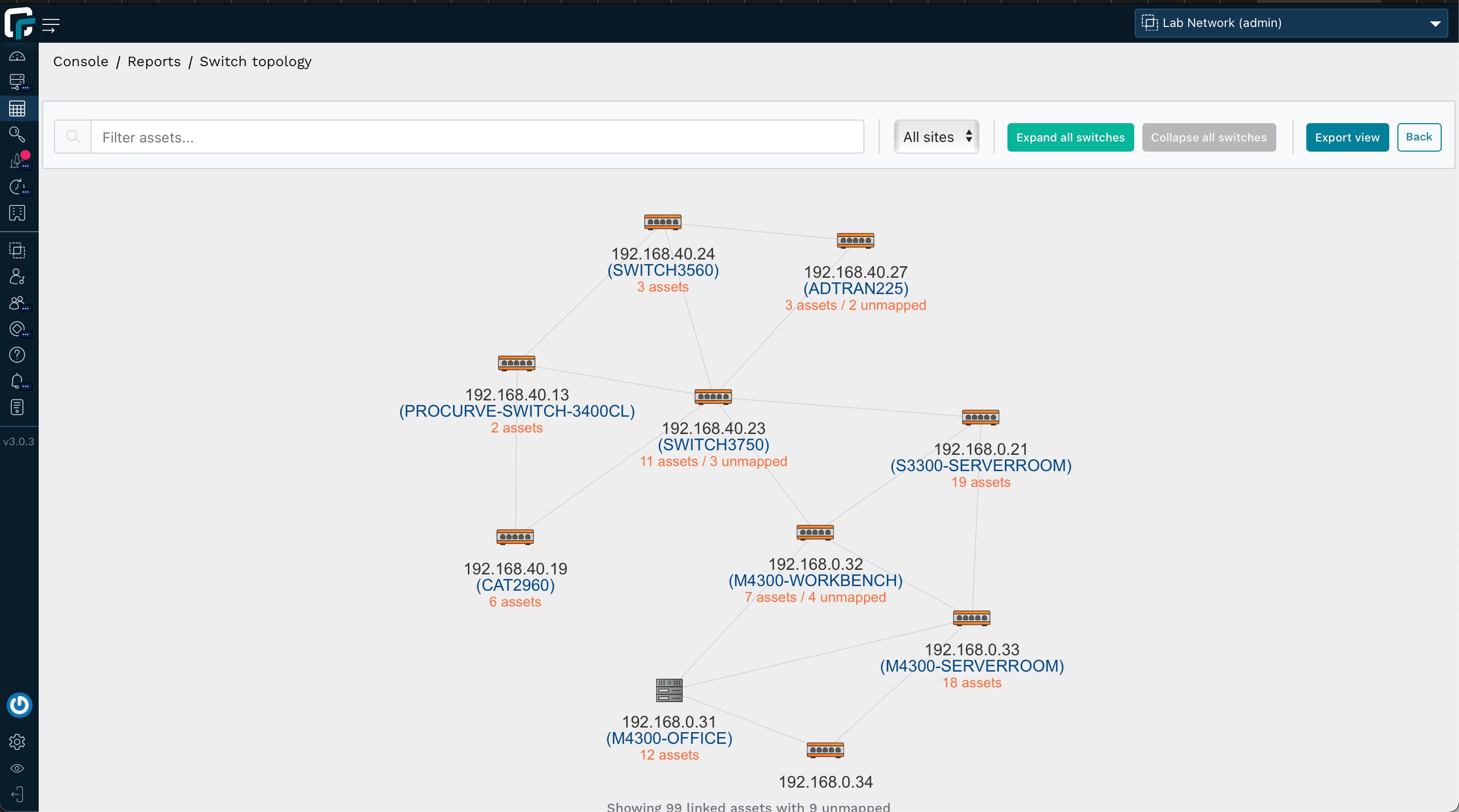 runZero Screenshot 2