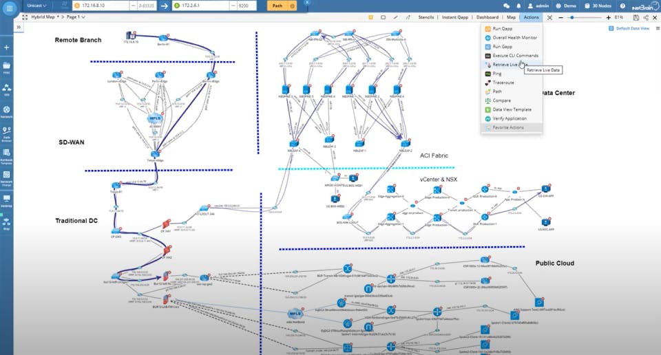NetBrain Screenshot 1