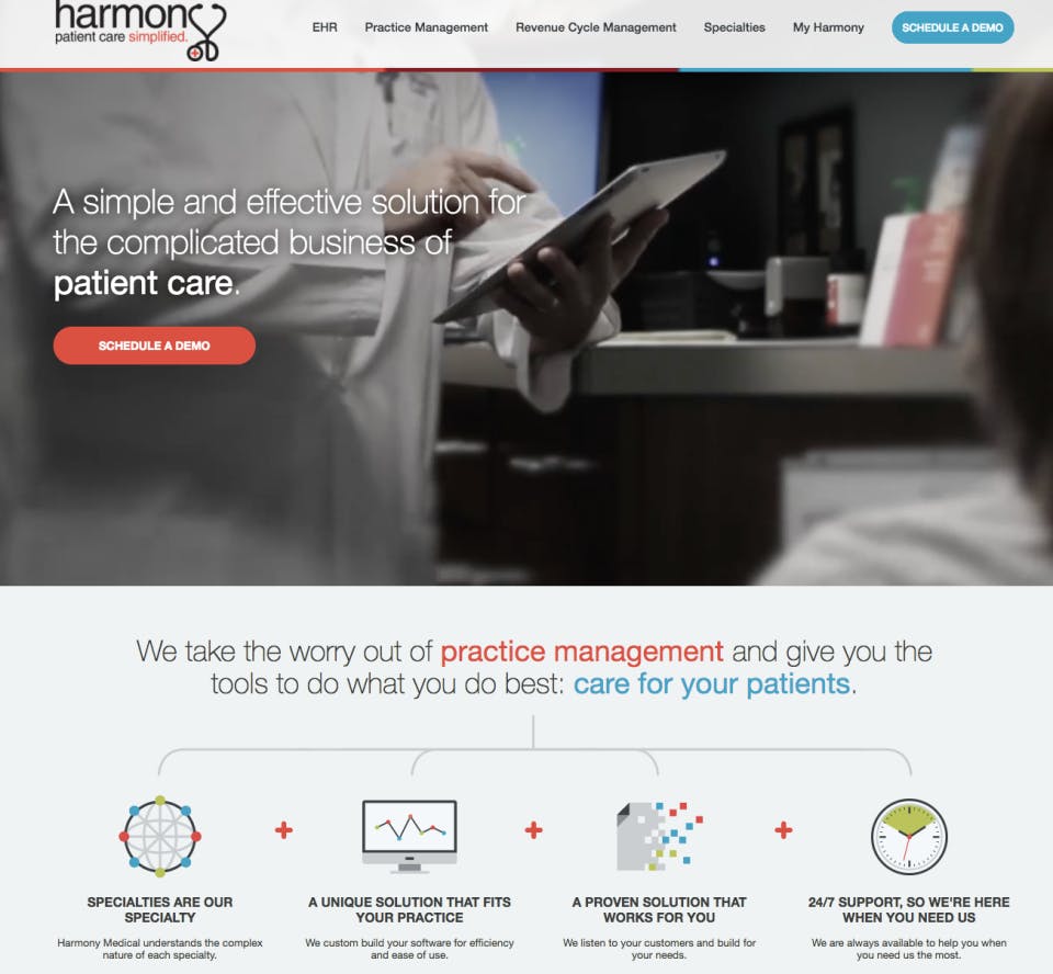 HARMONY Medical Screenshot 1