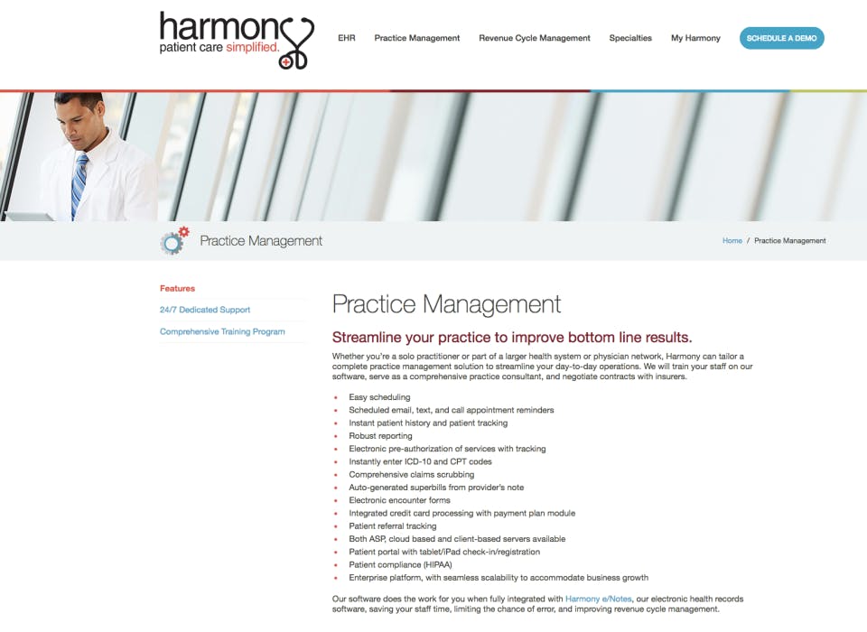 HARMONY Medical Screenshot 3