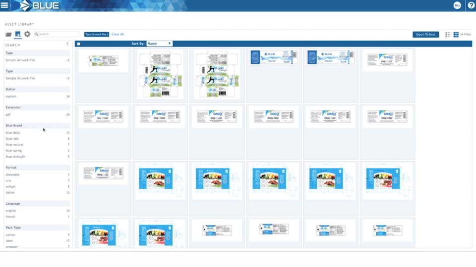 BLUE Software Screenshot 4