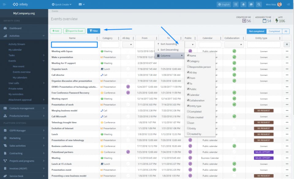Infinity ECM Screenshot 3
