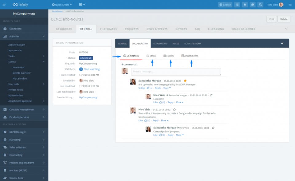 Infinity ECM Screenshot 4