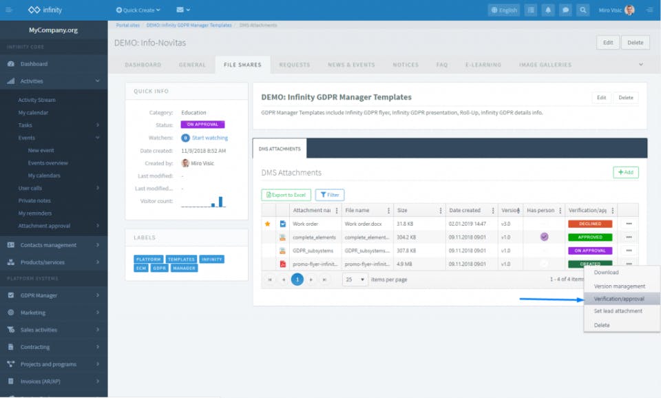 Infinity ECM Screenshot 5