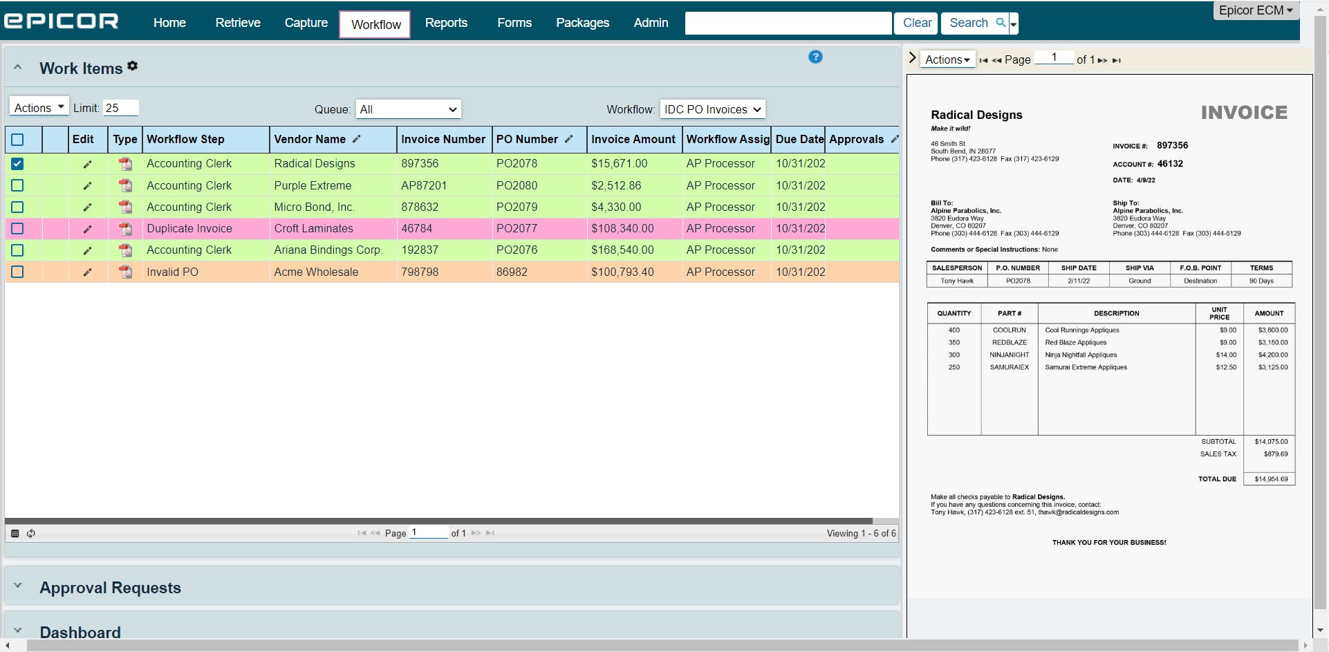 DocStar ECM Screenshot 4