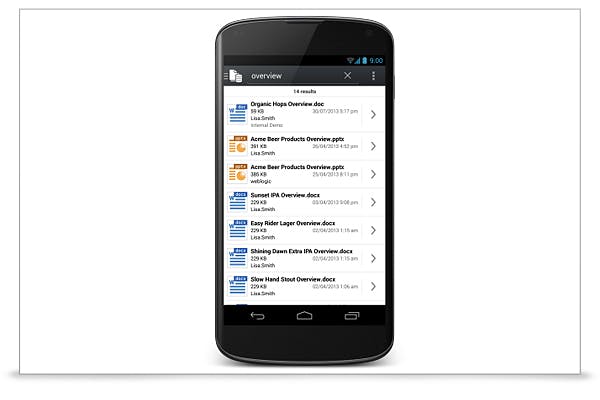Oracle WebCenter Content Screenshot 2