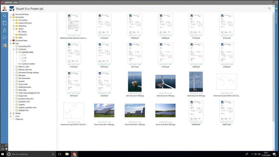 AMAGNO Digital Workplace Screenshot 1