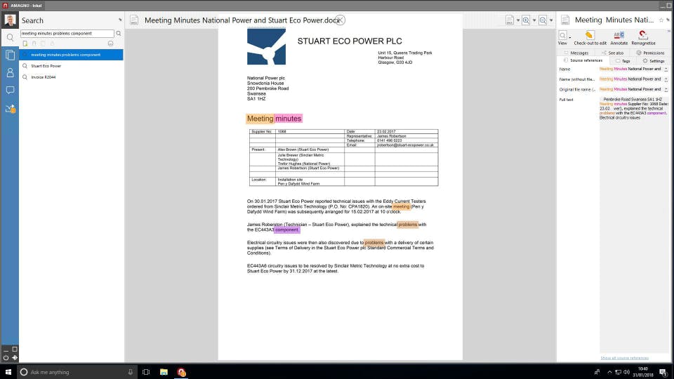 AMAGNO Digital Workplace Screenshot 3