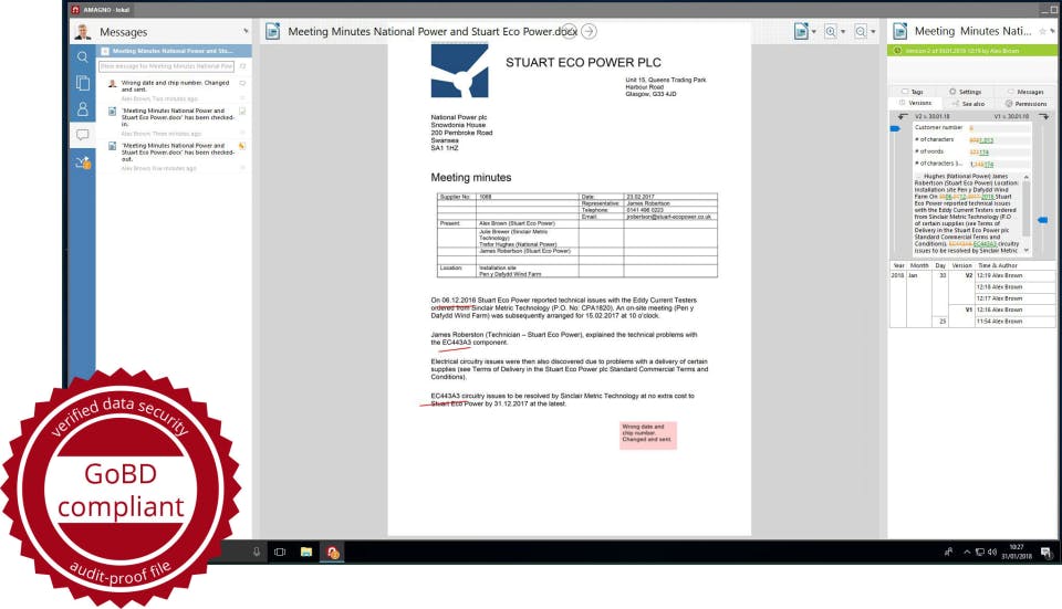 AMAGNO Digital Workplace Screenshot 4