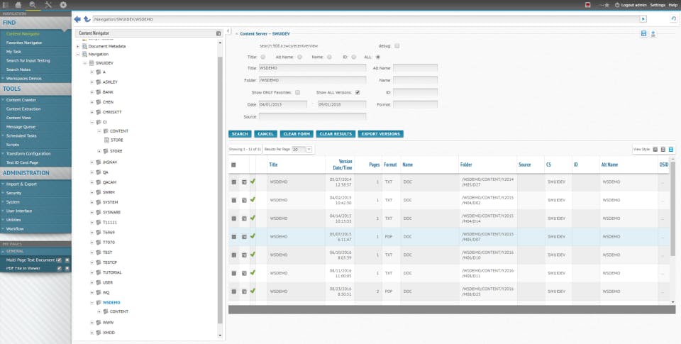 Content Cloud Screenshot 2