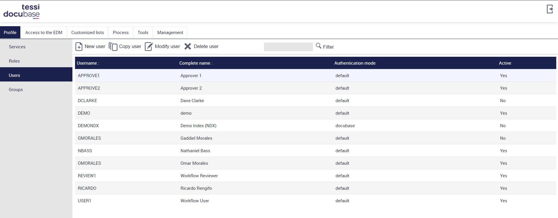 DOCUBASE Screenshot 5