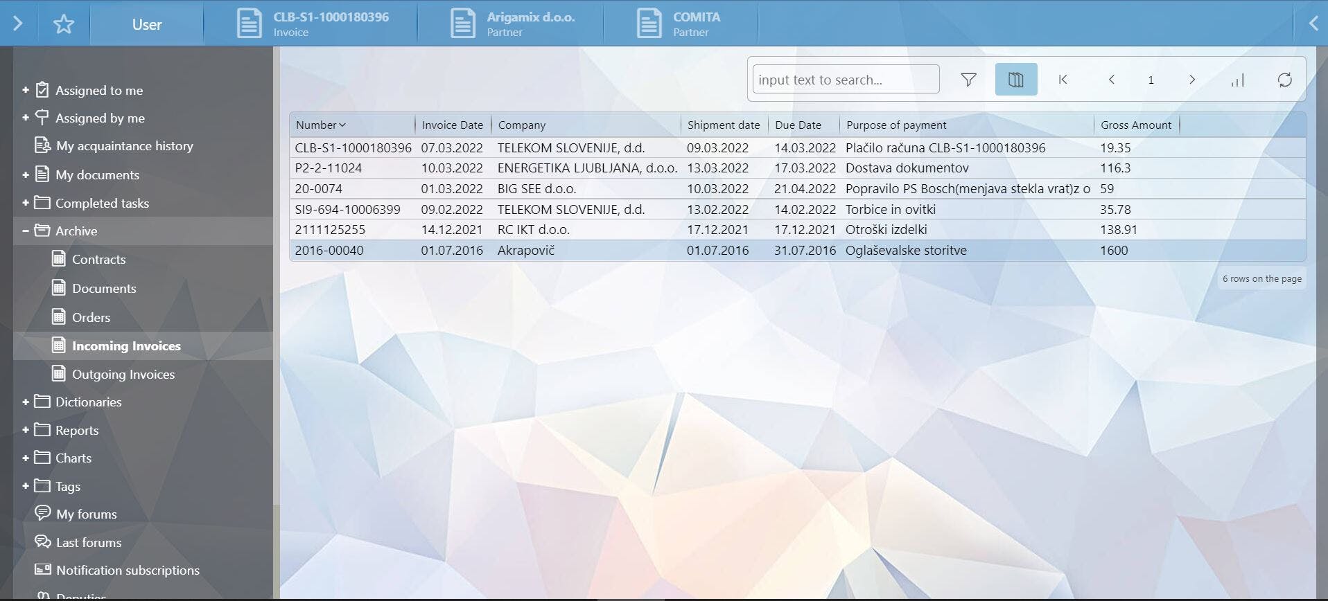 ARIGAMIX Screenshot 1