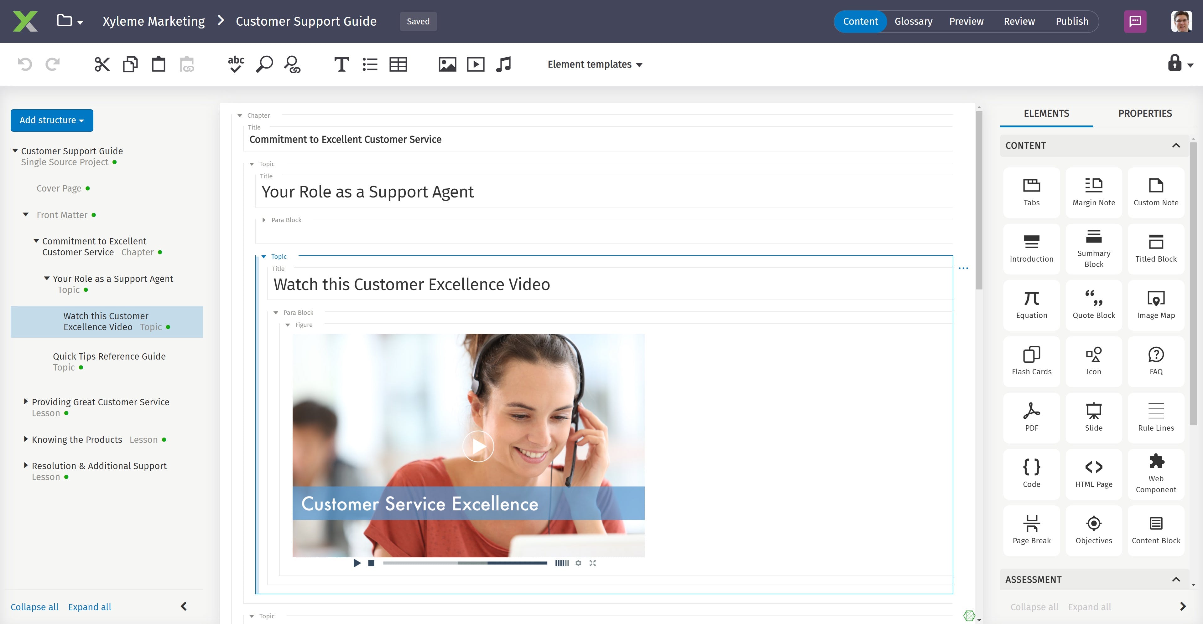 Xyleme Screenshot 2