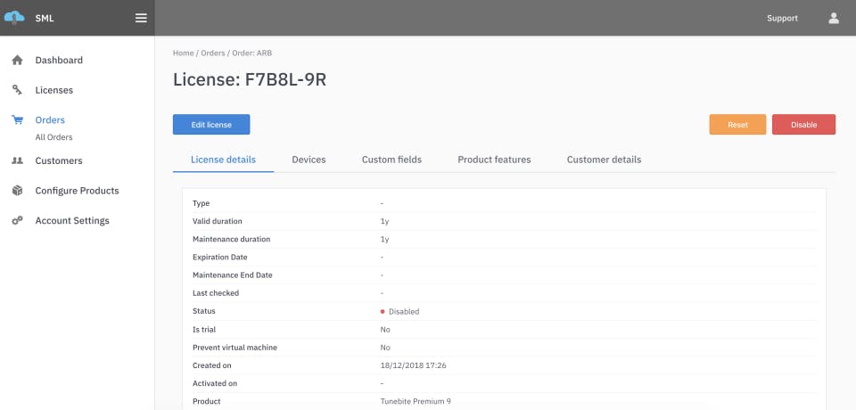 LicenseSpring Screenshot 2