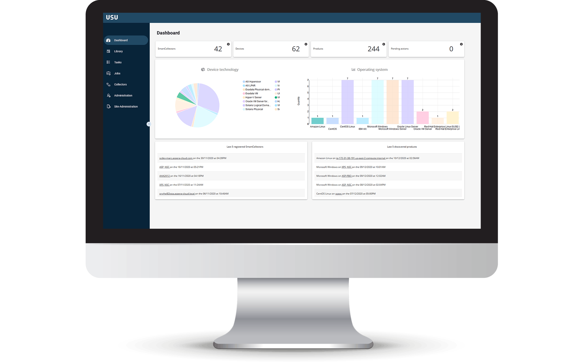 USU Software Asset Management Screenshot 1