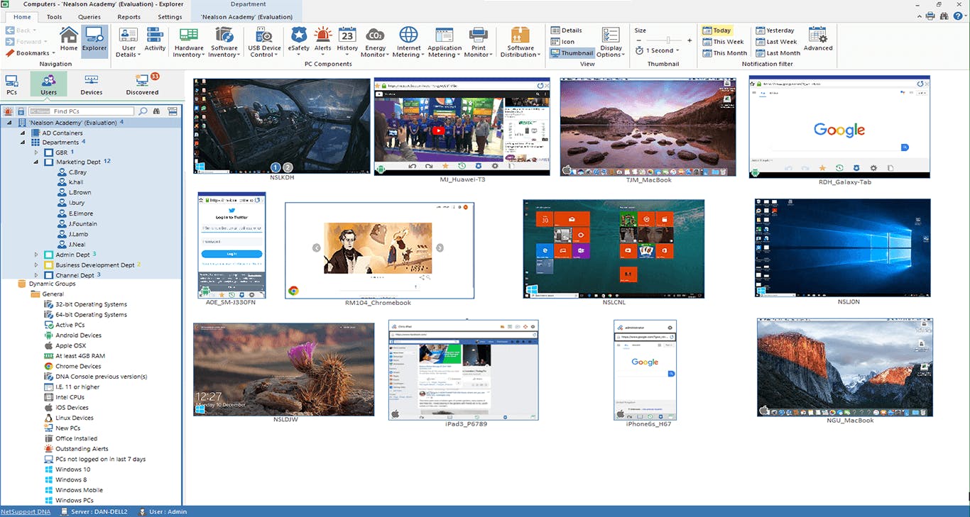 NetSupport DNA Screenshot 4
