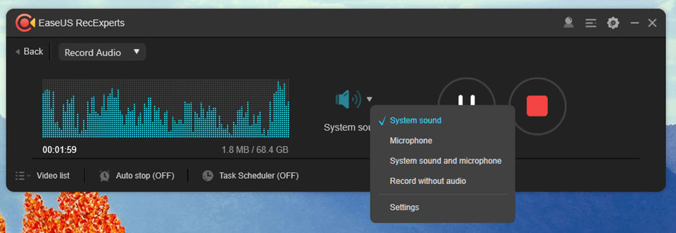 EaseUS RecExperts Screenshot 4