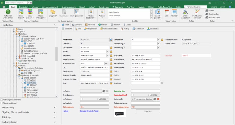 Asset.Desk Screenshot 2