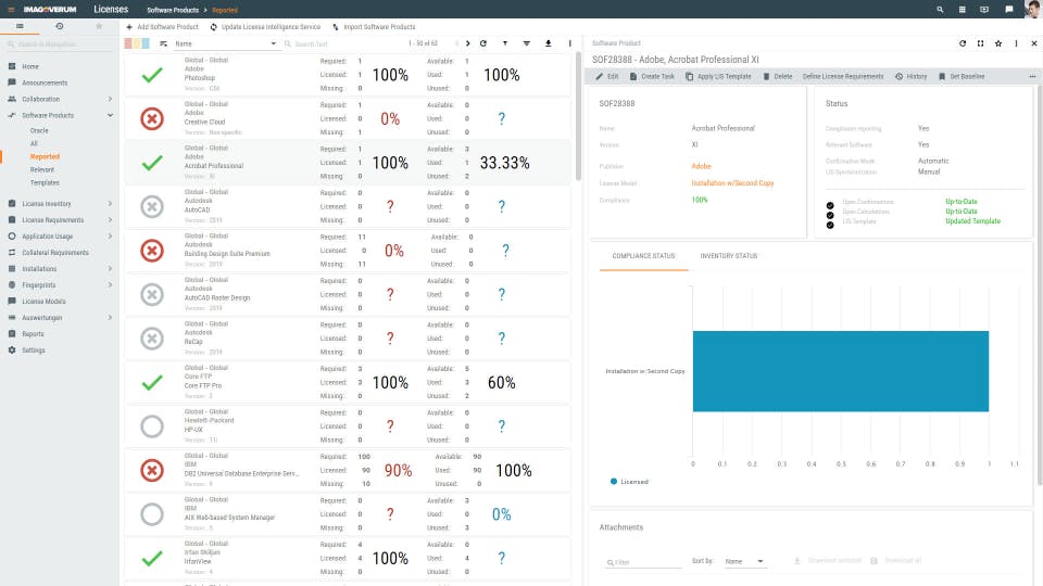 Matrix42 License Management Screenshot 3