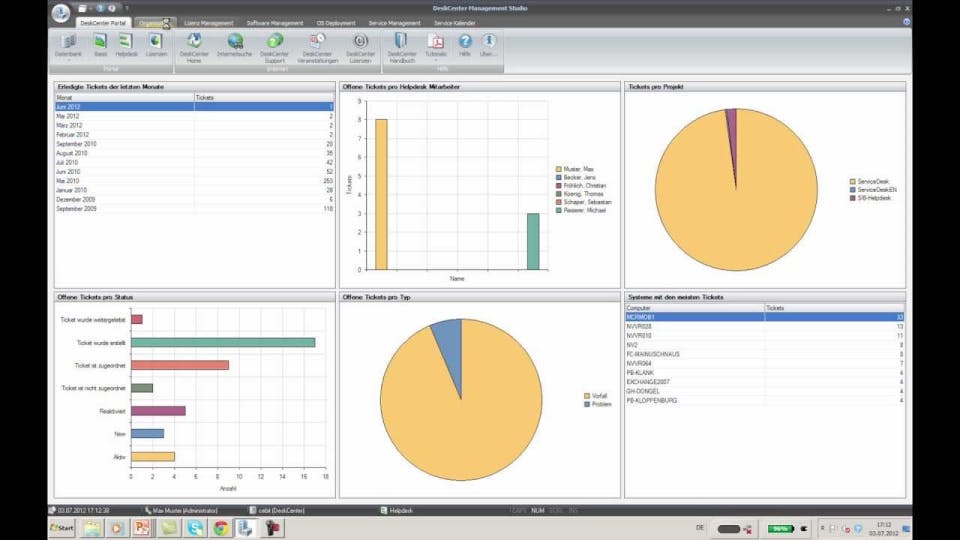 DeskCenter Management Suite Screenshot 2