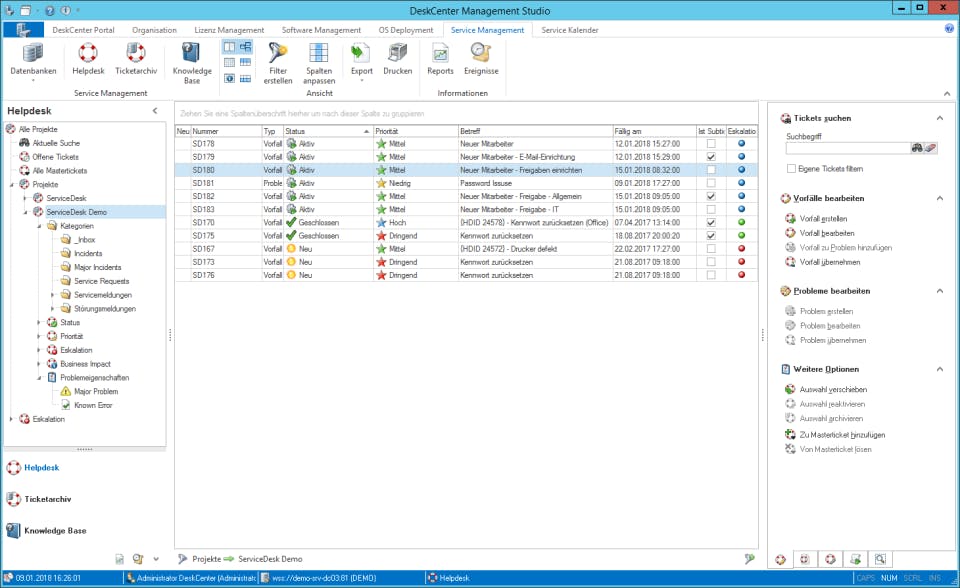 DeskCenter Management Suite Screenshot 3