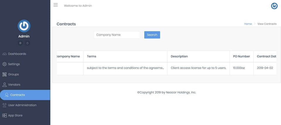 Neocor Fusion Ledger Screenshot 2