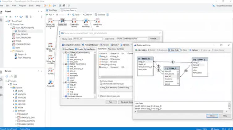 SAS Enterprise Guide Screenshot 2
