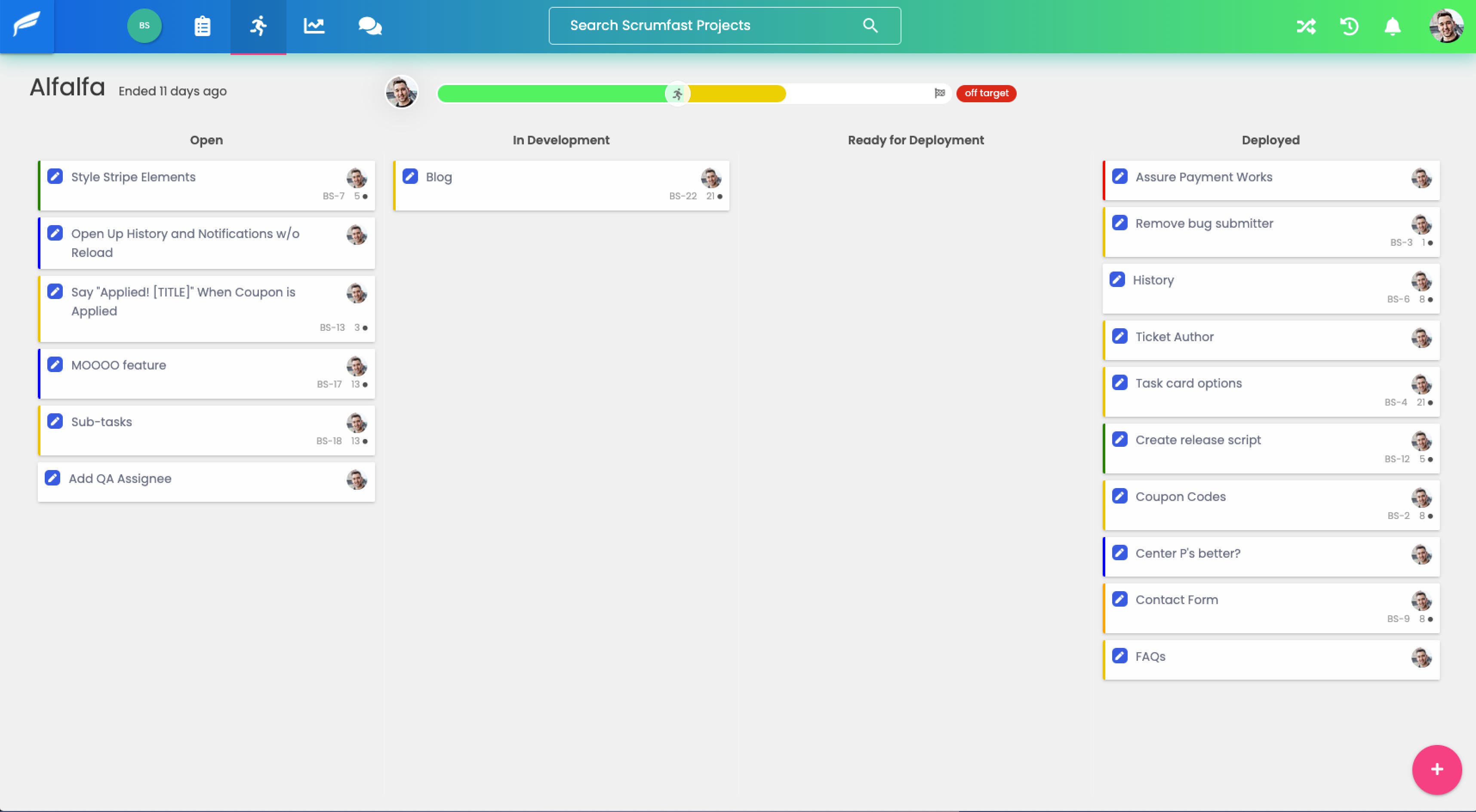Scrumfast Screenshot 3