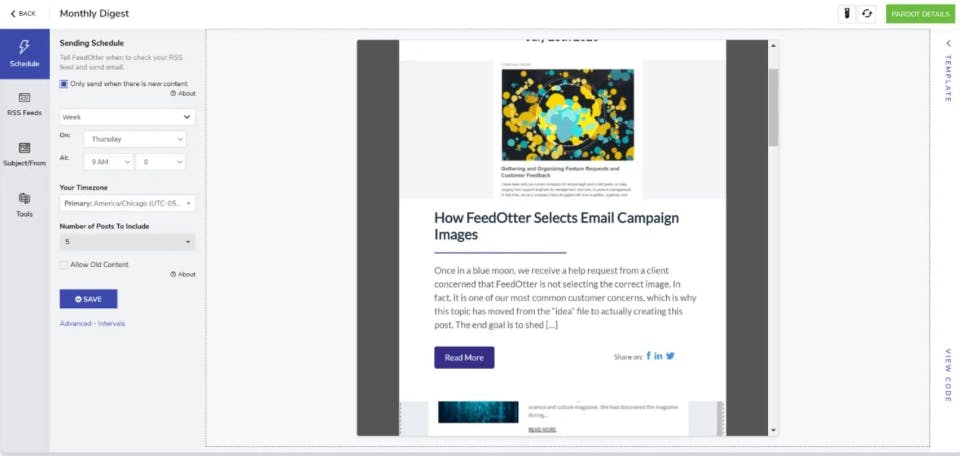 FeedOtter Screenshot 1