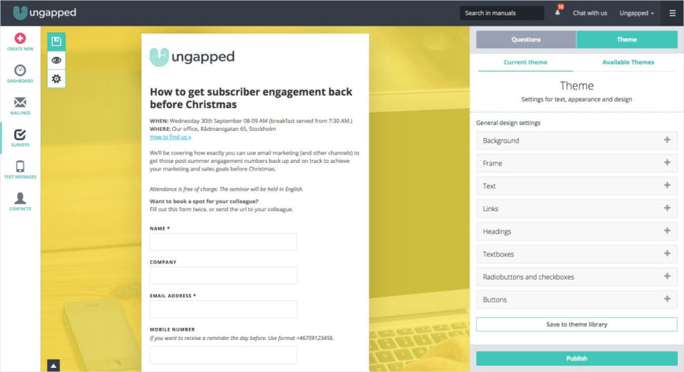 Ungapped Screenshot 2