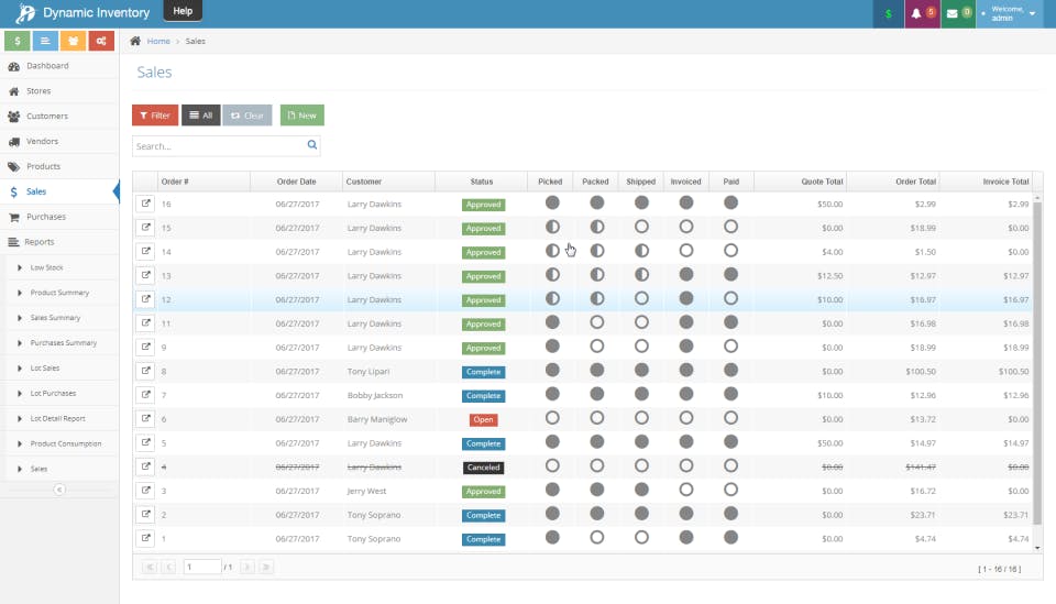 Dynamic Inventory Screenshot 2