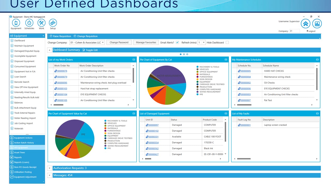 FMIS Fixed Asset Management Screenshot 1